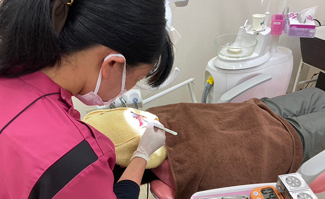 調整後お渡し定期検診